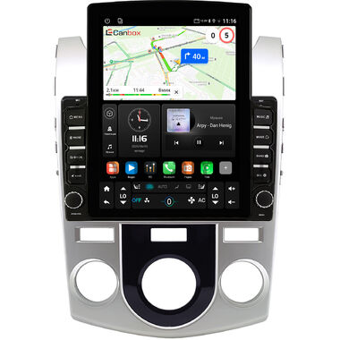 Kia Cerato 2 седан, Forte 2008-2013 (авто без климат-контроля) Canbox GT095-9-147 на Android 10 (QLed, 2/32, DSP, CarPlay)