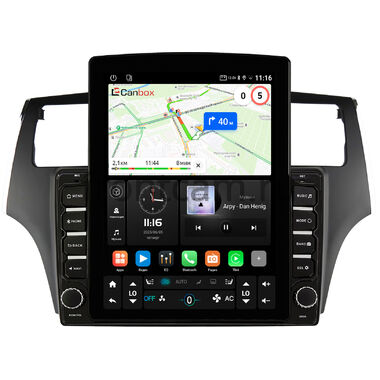 Lexus ES 4 2001-2006 (черная) Canbox GT095-9-746 на Android 10 (QLed, 2/32, DSP, CarPlay)