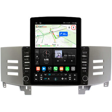 Toyota Mark X 2004-2009 (серая) Canbox GT095-9-959 на Android 10 (QLed, 2/32, DSP, CarPlay)