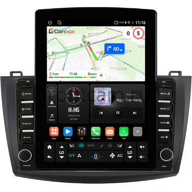 Mazda 3 (BL), Axela 2 2009-2013 Canbox GT095-9050 на Android 10 (QLed, 2/32, DSP, CarPlay)