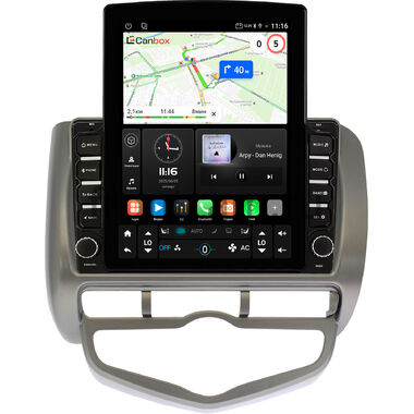 Honda Fit 2001-2008 (правый руль) Canbox GT095-9095 на Android 10 (QLed, 2/32, DSP, CarPlay)