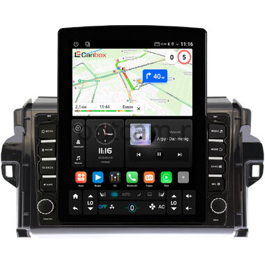 Toyota Fortuner 2 2015-2026 Canbox GT095-9106 на Android 10 (QLed, 2/32, DSP, CarPlay)