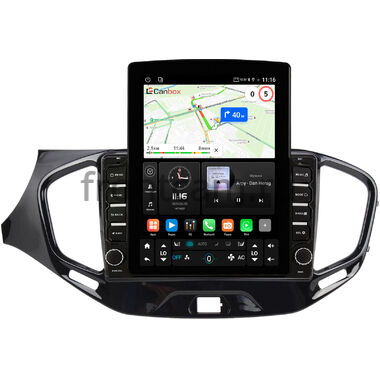 Lada Vesta SW Cross, Vesta 2015-2022 (для авто с оригинальной камерой) Canbox GT095-9109-1 на Android 10 (QLed, 2/32, DSP, CarPlay)