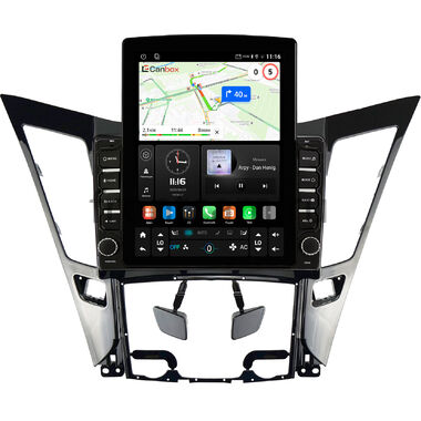 Hyundai Sonata 6 (YF) 2009-2014 Canbox GT095-9114 на Android 10 (QLed, 2/32, DSP, CarPlay)