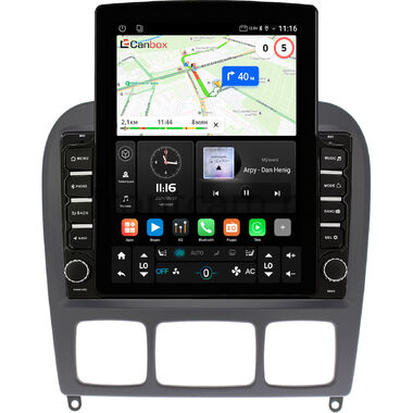 Mercedes S-klasse (w220) 1998-2005 Canbox GT095-9151 на Android 10 (QLed, 2/32, DSP, CarPlay)