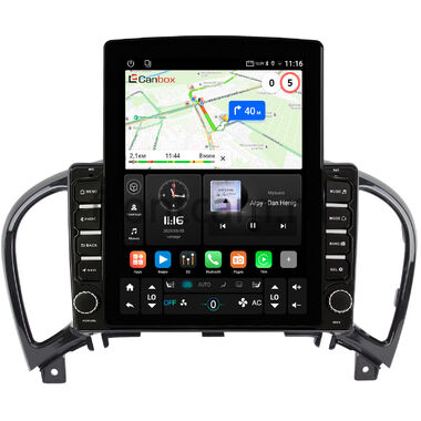 Nissan Juke 2010-2019 Canbox GT095-9154 на Android 10 (QLed, 2/32, DSP, CarPlay)