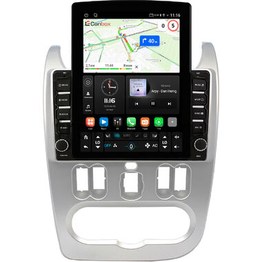 Renault Logan, Sandero 2009-2015 Canbox GT095-9181 на Android 10 (QLed, 2/32, DSP, CarPlay)