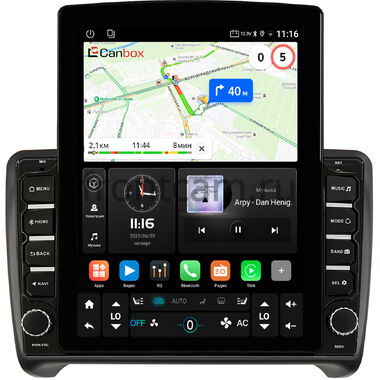 Audi TT (8J) 2006-2014 Canbox GT095-9202 на Android 10 (QLed, 2/32, DSP, CarPlay)