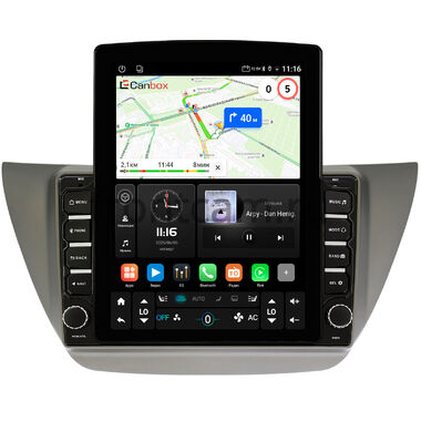 Mitsubishi Lancer 9 2000-2010 (серая) Canbox GT095-9230 на Android 10 (QLed, 2/32, DSP, CarPlay)