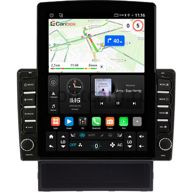 Mazda Familia (Y12) 2007-2018 Canbox GT095-9384 на Android 10 (QLed, 2/32, DSP, CarPlay)