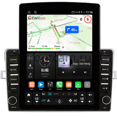 Toyota Verso 2009-2018 (для авто с климат-контролем) Canbox GT095-9409 на Android 10 (QLed, 2/32, DSP, CarPlay)