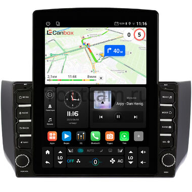 Nissan Sentra 7 (B17), Tiida 2 2012-2019 (для авто с Navi) Canbox GT095-1046 на Android 10 (QLed, 2/32, DSP, CarPlay)