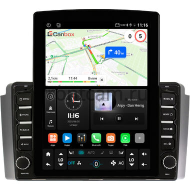 SsangYong Rexton 2001-2008 Canbox GT095-9-SY020N на Android 10 (QLed, 2/32, DSP, CarPlay)