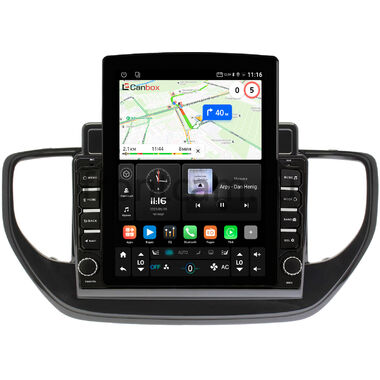 Solaris HS 2022-2026 (для авто с экраном) Canbox GT095-9-TK957 на Android 10 (QLed, 2/32, DSP, CarPlay)