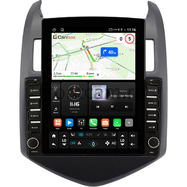 Chevrolet Aveo 2 2011-2020 (Тип 1) Canbox GT095-9009 на Android 10 (QLed, 2/32, DSP, CarPlay)