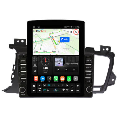 Kia Optima 3, K5 2010-2013 Canbox GT095-9015 на Android 10 (QLed, 2/32, DSP, CarPlay) для авто без камеры