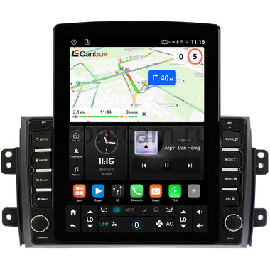 Suzuki SX4 2006-2014 Canbox GT095-9035 на Android 10 (QLed, 2/32, DSP, CarPlay)