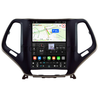 Jeep Cherokee 5 (KL) 2013-2024 Canbox (Tesla style) 9.7 дюймов 2/32 GT096-1312-10 на Android 10 (QLed, DSP, CarPlay)
