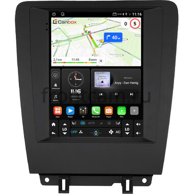 Ford Mustang 5 2009-2014 Canbox (Tesla style) 9.7 дюймов 2/32 GT096-1312-112 на Android 10 (QLed, DSP, CarPlay)