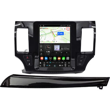 Mitsubishi Lancer 10 2007-2017 (глянцевая) Canbox (Tesla style) 9.7 дюймов 2/32 GT096-1312-184 на Android 10 (QLed, DSP, CarPlay)
