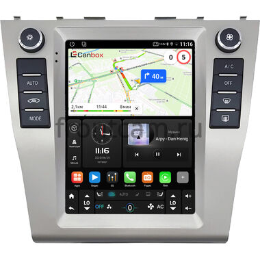 Toyota Camry XV40 2006-2011 (Тип A) Canbox (Tesla style) 9.7 дюймов 2/32 GT096-1312-19 на Android 10 (QLed, DSP, CarPlay)
