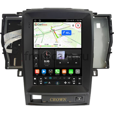 Toyota Crown (S180) 1999-2008 (для авто с NAVI и 6CD) Canbox (Tesla style) 9.7 дюймов 2/32 GT096-1312-205 на Android 10 (QLed, DSP, CarPlay)