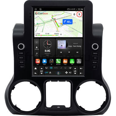 Jeep Wrangler 3 (JK) 2011-2014 Canbox (Tesla style) 9.7 дюймов 4/64 GTR096-1312-207 на Android 10 (QLed, DSP, CarPlay)