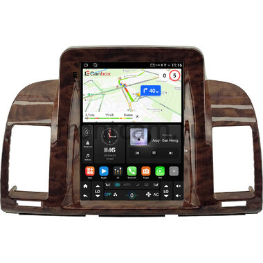 Toyota Camry XV30 2001-2006 (цвет дерево) Canbox (Tesla style) 9.7 дюймов 2/32 GT096-1312-211 на Android 10 (QLed, DSP, CarPlay)