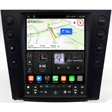 Lexus GS 3 2004-2011 (для авто с кассетой) Canbox (Tesla style) 9.7 дюймов 4/64 GTR096-1312-220 на Android 10 (QLed, DSP, CarPlay)