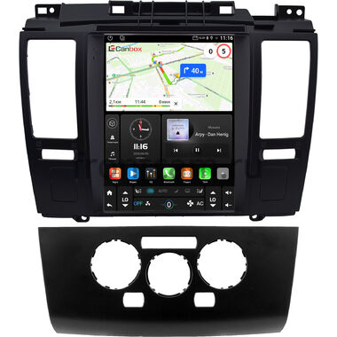 Nissan Tiida 2004-2013 (черная, тип 2) Canbox (Tesla style) 9.7 дюймов 2/32 GT096-1312-222 на Android 10 (QLed, DSP, CarPlay)
