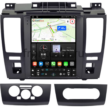 Nissan Tiida 2004-2013 (черная) Canbox (Tesla style) 9.7 дюймов 2/32 GT096-1312-23 на Android 10 (QLed, DSP, CarPlay)