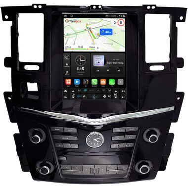 Nissan Patrol (Y62) 2010-2024 Canbox (Tesla style) 9.7 дюймов 4/64 GTR096-1312-279 на Android 10 (QLed, DSP, CarPlay)