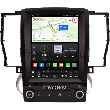 Toyota Crown (S180) 1999-2008 (для авто с NAVI и 6CD) Canbox (Tesla style) 9.7 дюймов 4/64 GTR096-1312-293 на Android 10 (QLed, DSP, CarPlay)