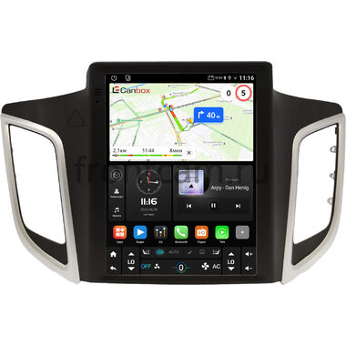 Hyundai Creta 2016-2021 Canbox (Tesla style) 9.7 дюймов 2/32 GT096-1312-33 на Android 10 (QLed, DSP, CarPlay)