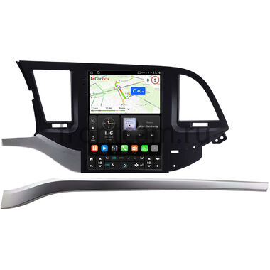 Hyundai Elantra 6 (AD) 2015-2019 (Тип A, B) Canbox (Tesla style) 9.7 дюймов 4/64 GTR096-1312-4 на Android 10 (QLed, DSP, CarPlay)