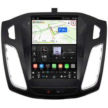 Ford Focus 3 2011-2019 (Тип 1) Canbox (Tesla style) 9.7 дюймов 2/32 GT096-1312-45 на Android 10 (QLed, DSP, CarPlay)