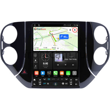 Volkswagen Tiguan 2007-2017, Golf Plus 2005-2014 Canbox (Tesla style) 9.7 дюймов 2/32 GT096-1312-46 на Android 10 (QLed, DSP, CarPlay)