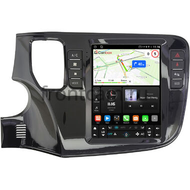 Mitsubishi Outlander 3 2012-2024 Canbox (Tesla style) 9.7 дюймов 2/32 GT096-1312-58 на Android 10 (QLed, DSP, CarPlay)