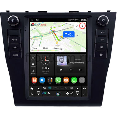 Toyota Camry XV40 2006-2011 Canbox (Tesla style) 9.7 дюймов 2/32 GT096-1312-67 на Android 10 (QLed, DSP, CarPlay)