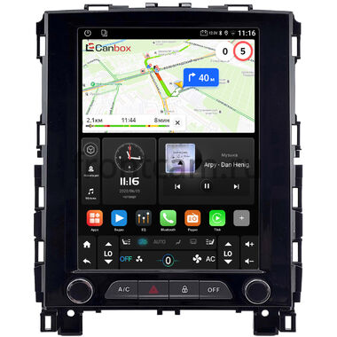 Renault Koleos 2, Megane 4 2016-2024, Talisman 2015-2022 Canbox (Tesla style) 9.7 дюймов 2/32 GT096-1312-70 на Android 10 (QLed, DSP, CarPlay)