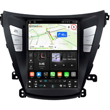 Hyundai Elantra 5 (MD) 2013-2016 Canbox (Tesla style) 9.7 дюймов 4/64 GTR096-1312-79 на Android 10 (QLed, DSP, CarPlay)