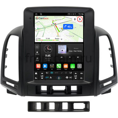 Hyundai Santa Fe 2 2005-2012 Canbox (Tesla style) 9.7 дюймов 2/32 GT096-1312-91 на Android 10 (QLed, DSP, CarPlay)