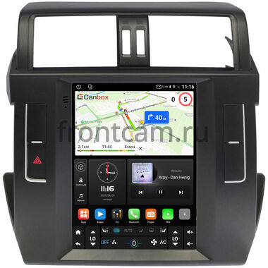 Toyota Land Cruiser Prado 150 2013-2017 Canbox (Tesla style) 9.7 дюймов 2/32 GT096-A22S02 на Android 10 (QLed, DSP, CarPlay)