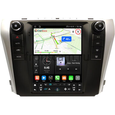 Toyota Camry XV50 2011-2014 (Тип 2) Canbox (Tesla style) 9.7 дюймов 2/32 GT096-A22S18 на Android 10 (QLed, DSP, CarPlay)