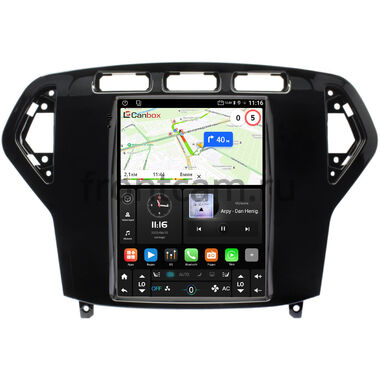 Ford Mondeo 4 2006-2010 Canbox (Tesla style) 9.7 дюймов 4/64 GTR096-FR140A на Android 10 (QLed, DSP, CarPlay)