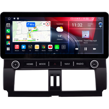 Toyota Land Cruiser Prado 150 2013-2017 (Тип 2) 12.3 дюйма Canbox GT1231-0074 на Android 10 (CarPlay, 2/32, DSP, QLed) Audi Style