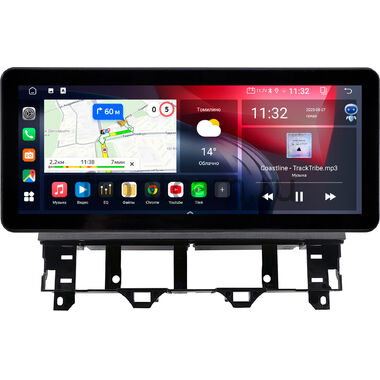 Mazda 6 (GG), Atenza 2002-2008 (джойстик в комплекте) 12.3 дюйма Canbox GT1231-0077 на Android 10 (CarPlay, 2/32, DSP, QLed) Audi Style