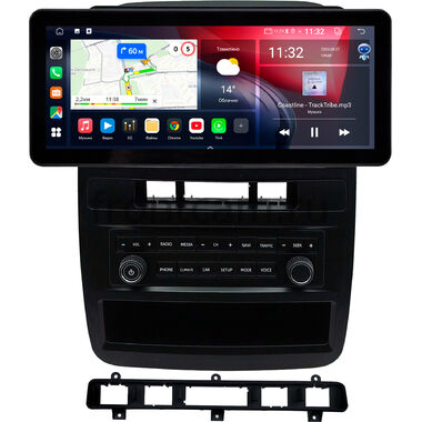 Volkswagen Touareg 2 NF 2010-2014 (для RCD 550, без обогрева руля и переднего стекла) 12.3 дюйма Canbox GT1231-0241 на Android 10 (CarPlay, 2/32, DSP, QLed) Audi Style