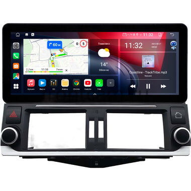 Toyota Land Cruiser Prado 150 2009-2013 (для авто без монитора, Тип 2) 12.3 дюйма Canbox GTR1231-0294 на Android 10 (CarPlay, 4/64, DSP, QLed) Audi Style