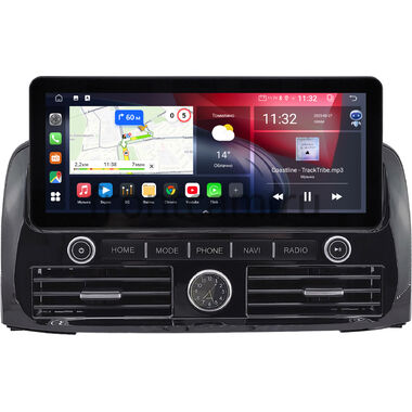 Toyota Land Cruiser Prado 120 2002-2009 (для любой комплектации, Тип 1, can LZ) 12.3 дюйма Canbox GTR1231-0538 на Android 10 (CarPlay, 4/64, DSP, QLed) Audi Style